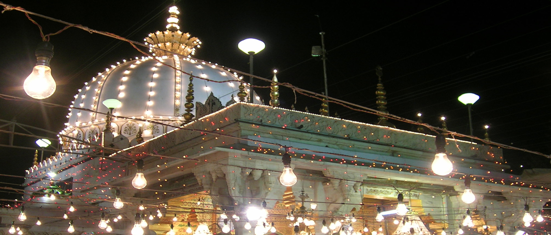 the great sufi saint HAZRAT KHWAJA MOINUDDIN HASAN CHISHTY (R.A).